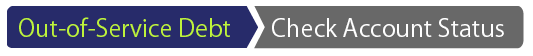 Check account status Check account status